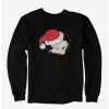 Cartoons * | Cartoons Betty Boop Christmas Kiss Sweatshirt