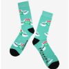 Comedy * | Comedy Friends Central Perk Allover Print Logo Crew Socks Boxlunch Exclusive