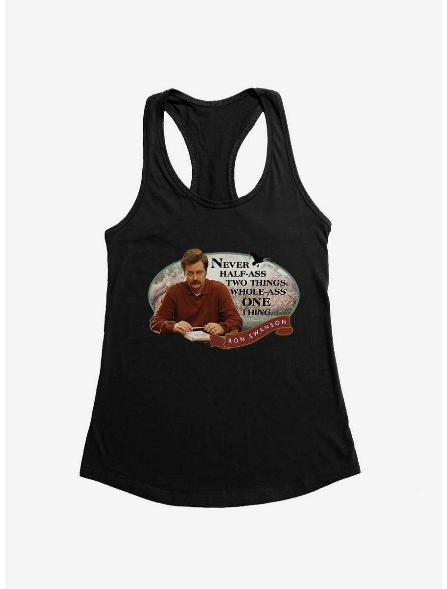 Comedy * | Comedy Parks And Recreation Whole-Ass One Thing Womens Tank Top