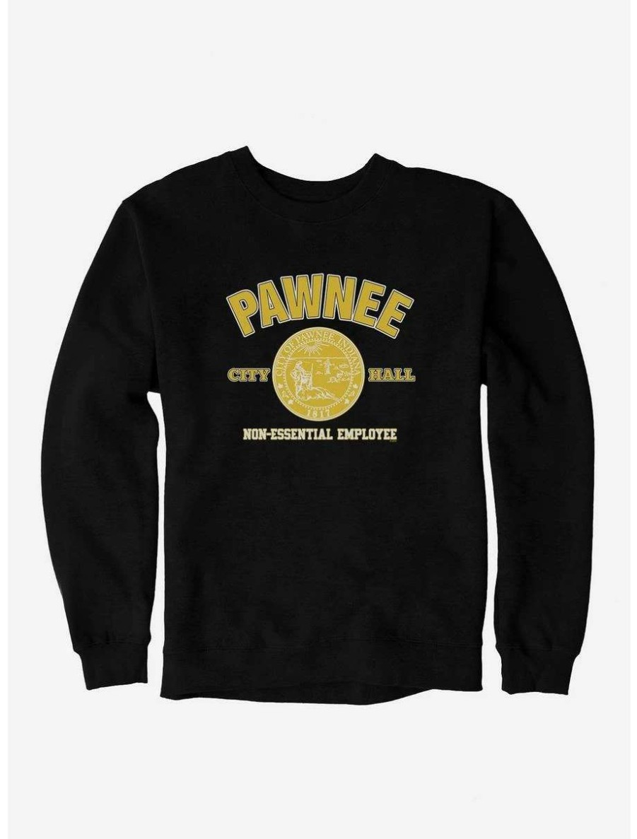 Comedy * | Comedy Parks And Recreation Pawnee Non-Essential Employee Sweatshirt