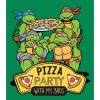 Cartoons * | Cartoons Teenage Mutant Ninja Turtles Pizza Party Poster